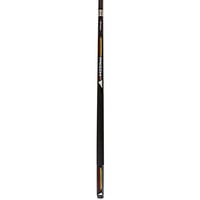Mizerak 58 inch Two-Piece Red / Yellow Pinstripe Deluxe Carbon Composite Billiard / Pool Cue with MicroTac Grip P1882Y