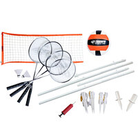 Triumph 35-7142-2 4-Player Advanced Competition Volleyball / Badminton Set with Yard Hardware and Carrying Bag