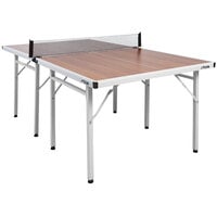 Stiga T8460-2W Woodgrain Space Saver Compact Ping Pong Table