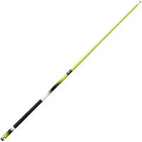 Mizerak P1881G 58 inch Two-Piece Neon Green Fade Deluxe Carbon Composite Billiard / Pool Cue with MicroTac Grip