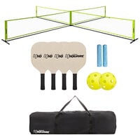 Triumph 35-7480-3 4-Player / 4-Square Pickleball Set With Carrying Bag