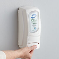 Dial DIA98589 Eco-Smart 15 oz. Cream Manual Hand Soap / Amenity Dispenser