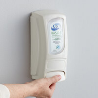 Dial DIA98586 Eco-Smart 15 oz. Pearl Manual Hand Soap / Amenity Dispenser
