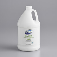 Dial DIA06047 Basics Hypoallergenic 1 Gallon Liquid Hand Soap Refill - 4/Case