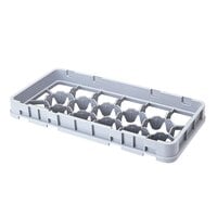 Cambro 17HE1151 Camrack 17 Compartment Gray Full Drop Half Size Extender