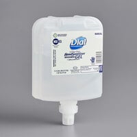 Dial DIA19708 1700 Universal Manual 1.2 Liter Antibacterial Gel Hand Sanitizer Refill - 3/Case