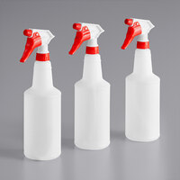 Noble Chemical 16 oz. Plastic Spray Bottle - 3/Pack