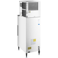 Avantco Ice KMC-350-H2F 22 inch Air Cooled Modular Full Cube Ice Machine with Ice Dispenser - 344 lb.