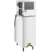 Avantco Ice KMC-350-L2F 22 inch Air Cooled Modular Full Cube Ice Machine with Ice Bin - 344 lb.