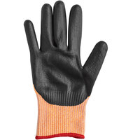 Mercer Culinary M33425S Millennia® Orange A4 Level Cut-Resistant Food Processing Gloves - Small - Pair