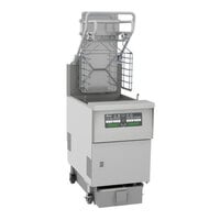 Pitco® SFSELVRF Solstice 76 lb. Reduced Oil Volume / High Output Electric Rack Floor Fryer with Intellifry Computer Controls and Automatic Top-Off - 36.6 kW , 220-240V