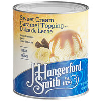 J. Hungerford Smith Dulce De Leche Topping #10 Can - 3/Case