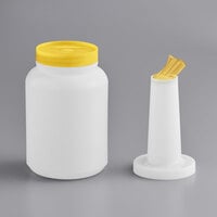 Choice 2 Qt. Pour Bottle with Yellow Spout and Cap