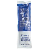 J. Hungerford Smith Caramel Portion Control Packets 1.5 oz. - 96/Case