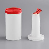 Choice 1 Qt. Pour Bottle with Red Spout and Cap