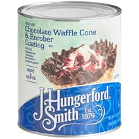 J. Hungerford Smith Chocolate Enrober Coating #10 Can - 3/Case