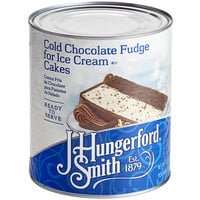 J. Hungerford Smith Cold Fudge for Ice Cream Desserts #10 Can - 6/Case