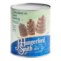 J. Hungerford Smith Chocolate Cone Shell Coating #10 Can - 6/Case