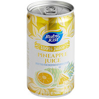 Ruby Kist 5.5 fl. oz. Pineapple Juice - 48/Case