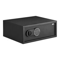 360 Office Furniture 19 3/4" x 16" x 7 7/8" Black Steel Security Safe with Electronic Keypad Lock