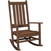 POLYWOOD R140TE Vineyard Teak Rocking Chair