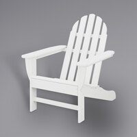 POLYWOOD AD4030WH White Classic Adirondack Chair