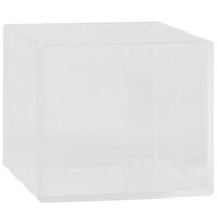 Plastic Risers Display Stand Pedestal 4" X 4" X 4" ~15 Clear Acrylic 