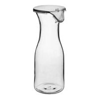 GET BW-1050-CL 18 oz. Customizable Polycarbonate Wine / Juice Decanter with Lid