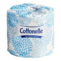 Cottonelle® Professional 4"x4" 2-Ply 451 Sheet Toilet Paper Roll - 60/Case