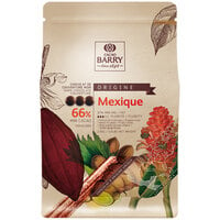 Cacao Barry Origine Mexique 66% Dark Chocolate Pistoles 5.5 lb.