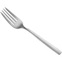 Acopa Petra 7 inch 18/8 Distressed Stainless Steel Extra Heavy Weight Salad / Dessert Fork - 12/Case