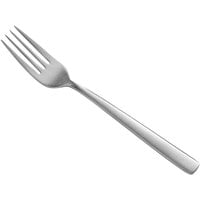 Acopa Petra 8 inch 18/8 Distressed Stainless Steel Extra Heavy Weight Dinner Fork - 12/Case
