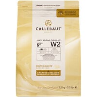 Callebaut Recipe W2 White Chocolate Callets™ 5.5 lb.