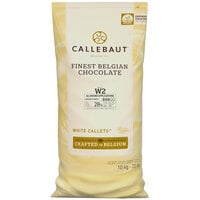 Callebaut Recipe W2 White Chocolate Callets™ 22 lb.