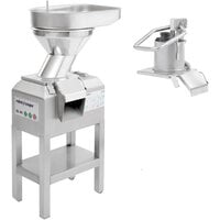 Robot Coupe CL60 2-Speed 2 Feed-Heads Continuous Feed Food Processor - 240V, 3 Phase, 3 hp