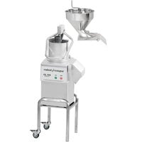 Robot Coupe CL55 2 Feed-Heads Continuous Feed Food Processor with Full Moon Pusher Feed, Bulk Feed & Without Discs - 2 1/2 hp