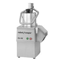 Robot Coupe CL52 Full Moon Pusher Continuous Feed Food Processor Without Discs - 2 hp