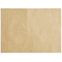 EcoChoice 9" x 12" Natural Kraft Customizable Basket Liner / Deli Wrap - No PFAS Added - 6000/Case