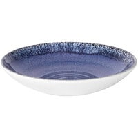 Elite Global Solutions B427090-IB Monet 36 oz. Indigo Reactive Glaze Melamine Bowl - 6/Case