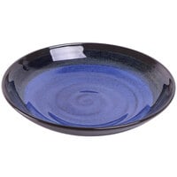 Elite Global Solutions B427090-CD Monet 36 oz. Cobalt Reactive Glaze Melamine Bowl - 6/Case