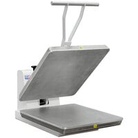 DoughXpress TXM-20 16x20" Dual-Heat Manual Clamshell Tortilla Dough Press - 240V, 3100W