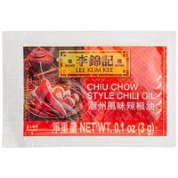 Lee Kum Kee Chiu Chow Style Chili Oil Packet 3 Gram - 600/Case
