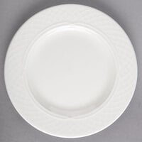 Homer Laughlin by Steelite International HL8746900 Kensington Ameriwhite 6 1/4 inch Bright White China Plate - 36/Case