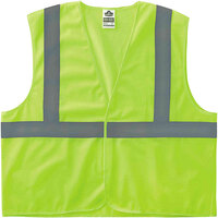 Ergodyne 20979 GloWear 8205HL Lime Type R Class 2 Super Economy Mesh Vest - 4XL/5XL