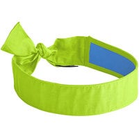 Ergodyne 12566 Chill-Its 6700CT Lime Evaporative Cooling Bandana