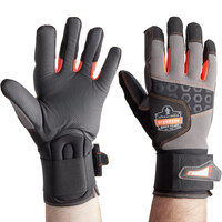 Ergodyne 17733 ProFlex 9012 ANSI/ISO-Certified Anti-Vibration Gloves with Wrist Support - Medium