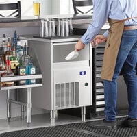 Manitowoc UNP0200A-161 20 inch Undercounter Air Cooled Nugget Ice Machine - 220 lb.