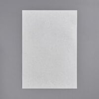 15 inch x 21 1/2 inch Flat Style Filter Paper - 100/Box