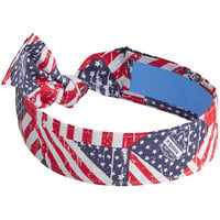 Ergodyne 12561 Chill-Its 6700CT Stars and Stripes Evaporative Cooling Bandana