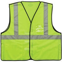 Ergodyne GloWear 8216BA Lime Type R Class 2 Breakaway Mesh Vest with ID Holder